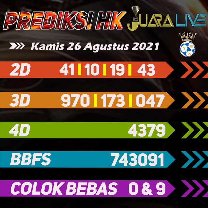 Prediksi hk bocoran jitu hari kamis
